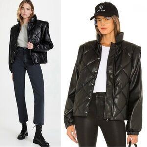 Pistola Women's Callista Puffer Jacket /Vest With Removable Sleeves *NWT* Sz M